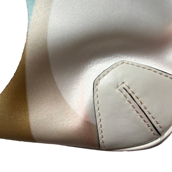 Coach Y2K Ltd Ed Ergo Multi Color Signature Scarf Print Shoulder Tote Bag Purse - Picture 9 of 16